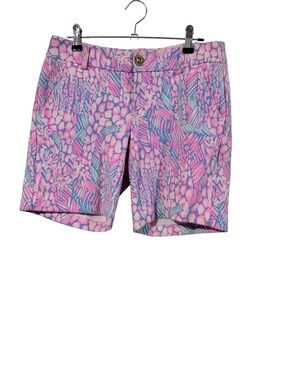 Lilly Pulitzer Pink and Blue Printed Shorts